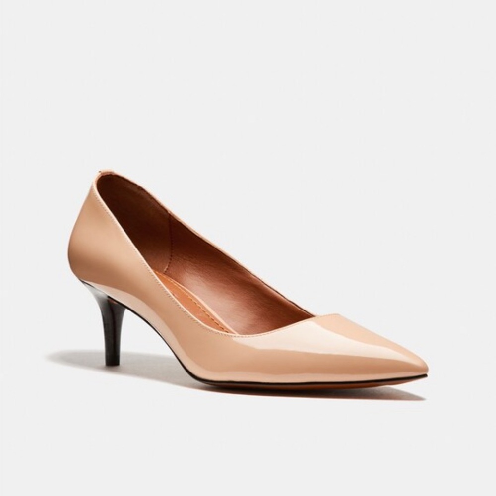 Coach Patent Leather Heels Sz. 9